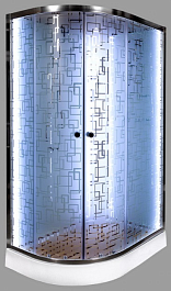 DTO Душевая кабина ЕМ1511 N (без крыши) R LED – фотография-6